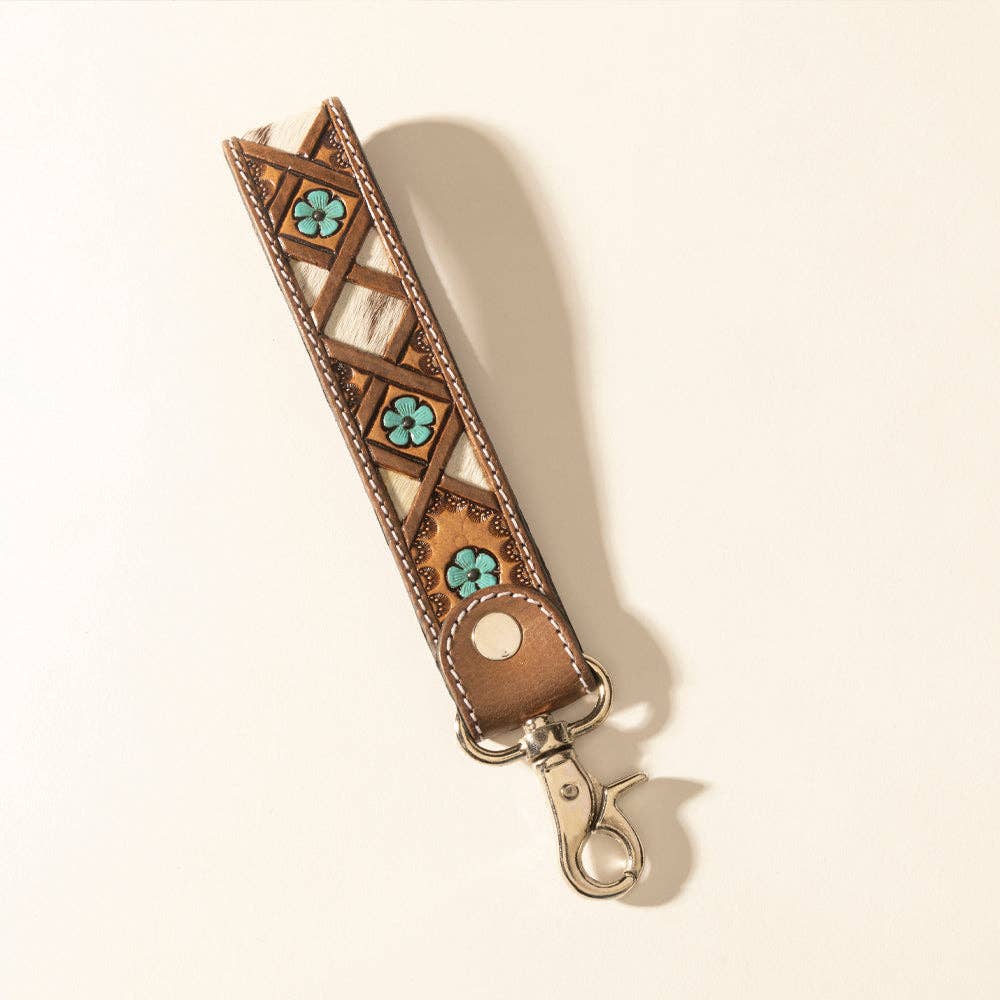 Moonflower Keyfob