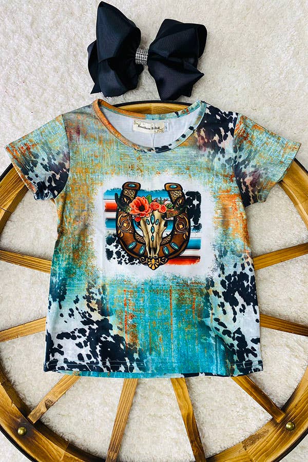 Tie-dyed Horseshoe Tee