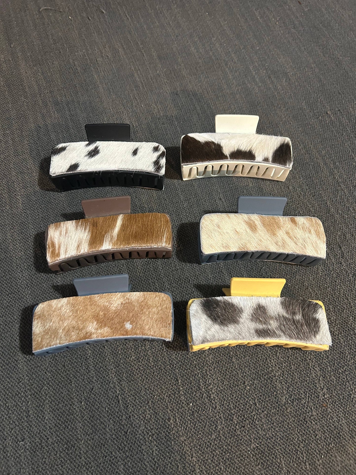 Cowhide Leather Hairclaws