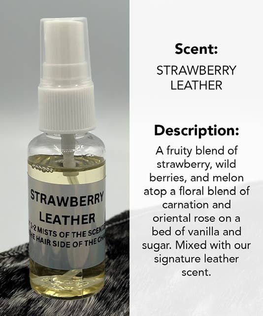 Strawberry Leather Scent