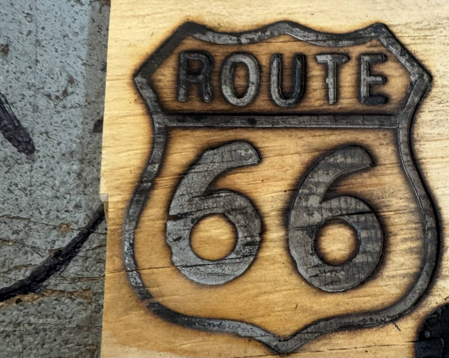 Route 66 Branding Iron Souvenir Gift Arizona New Mexico