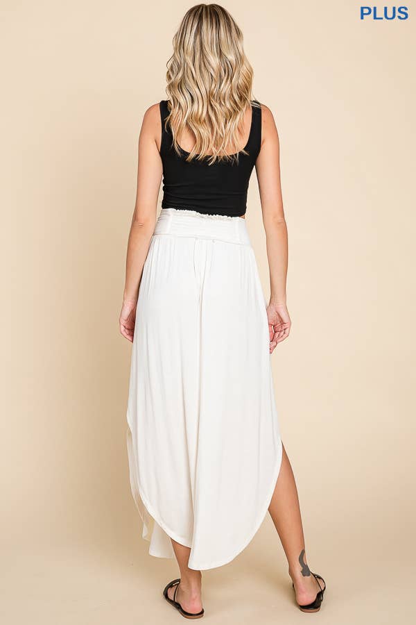 SIDE SLIT LONG SKIRT
