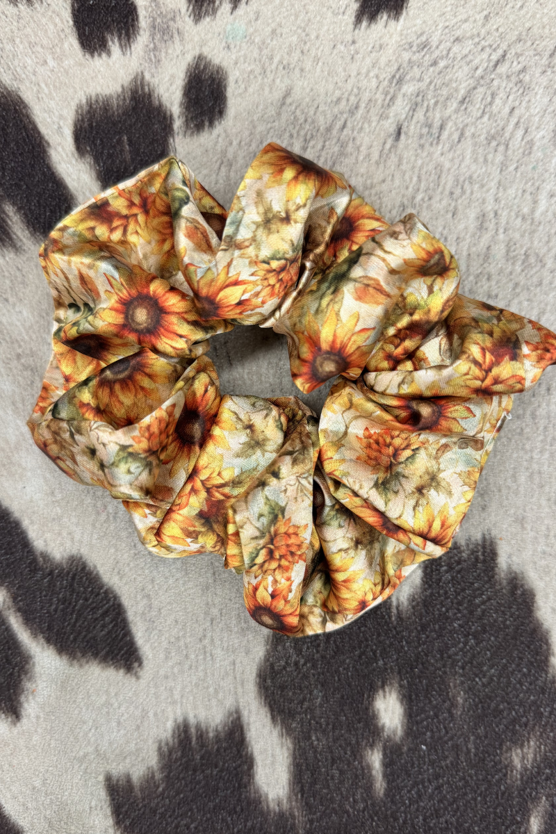 Sunflower Shine Scrunchie