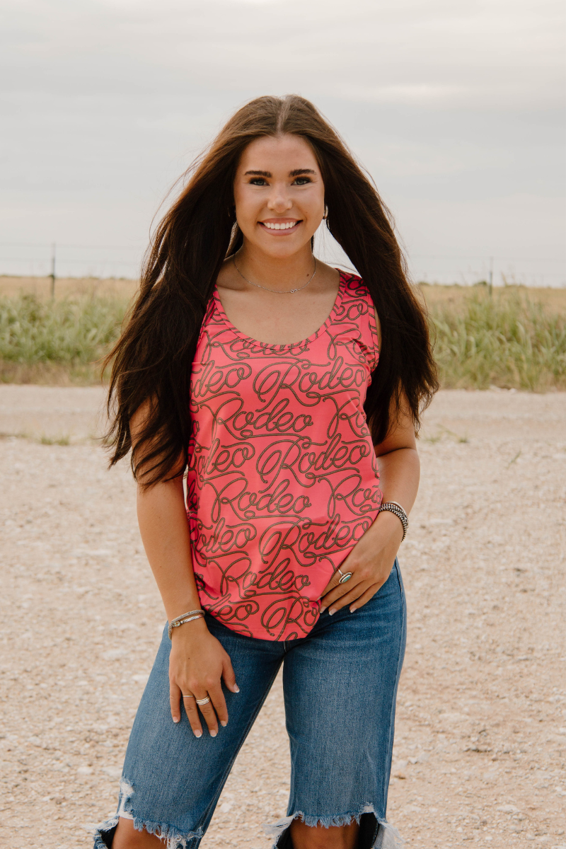Rodeo Queen Tank: XL