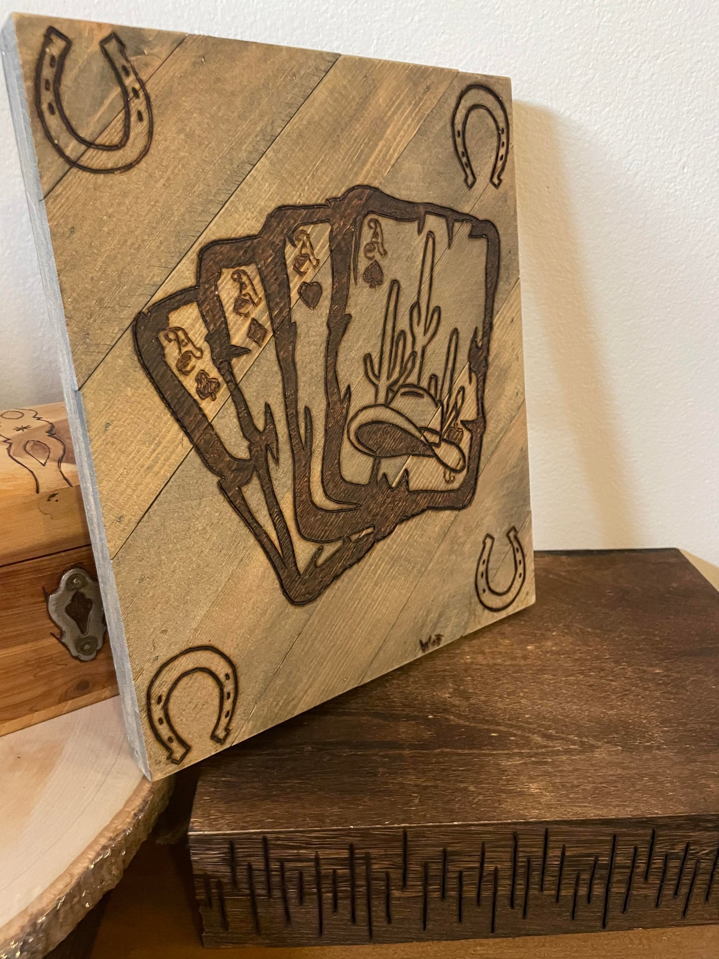 Customed Burned Wooden Plaque