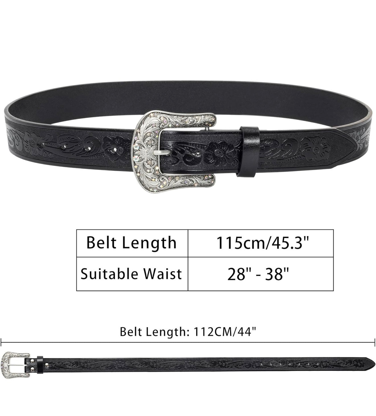 Western Vintage Ebossed Belt