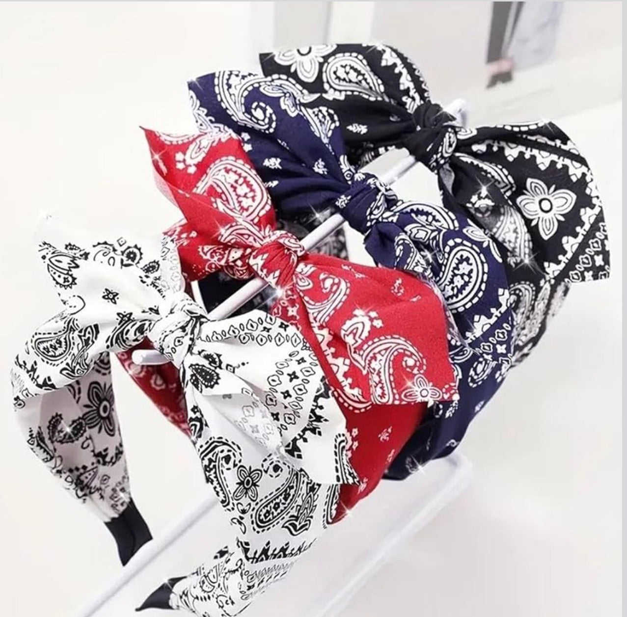 Bandana Bow Headband