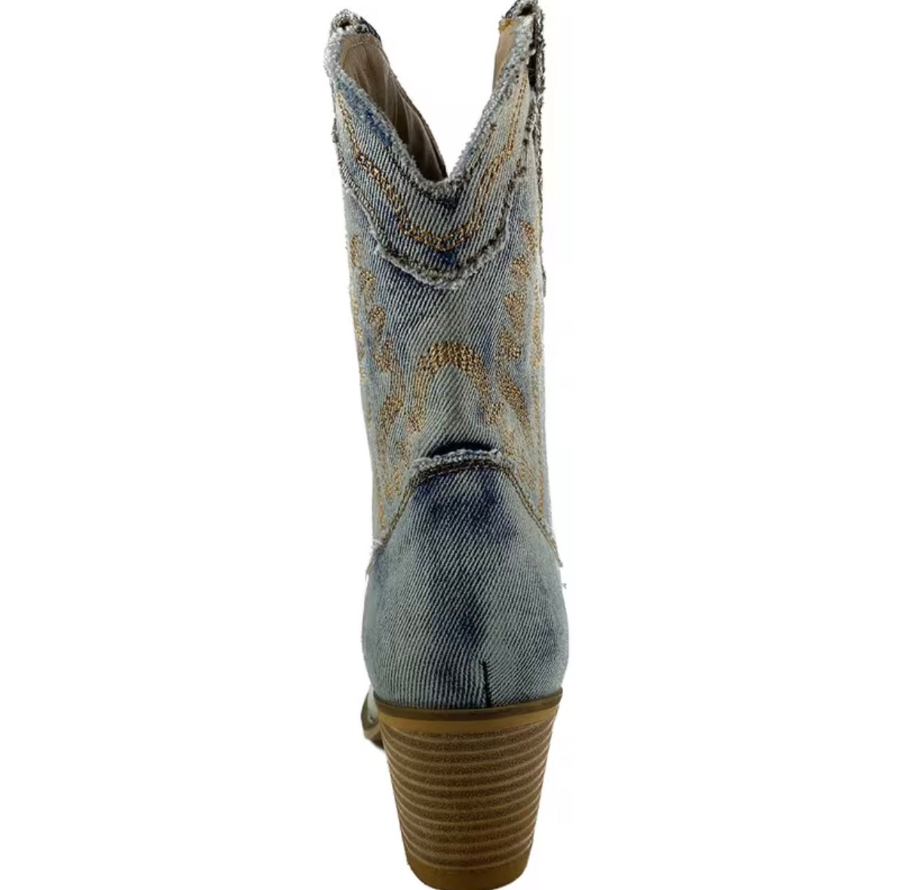 Midcalf Denim Western Boots