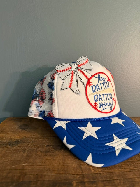 Hey Batter Batter SWING! Trucker Hat