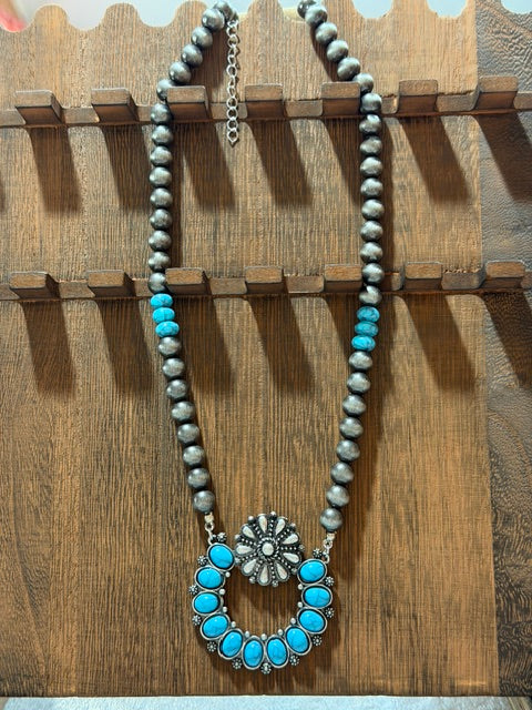 Navajo/Turquoise Necklace
