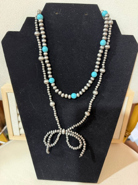 Bow Navajo/Turq Beads