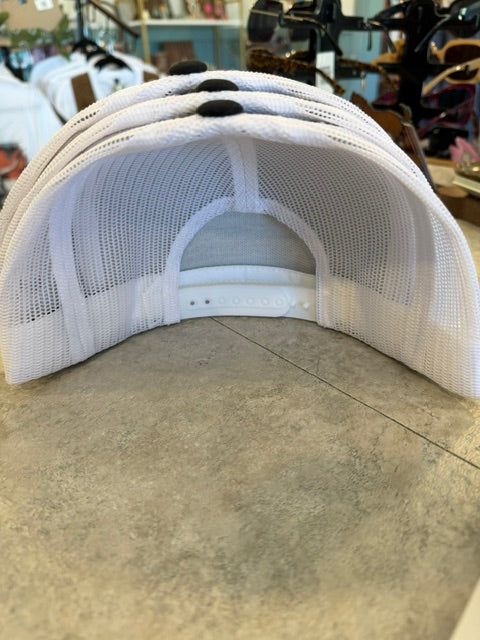 Black/White Snapback Hat