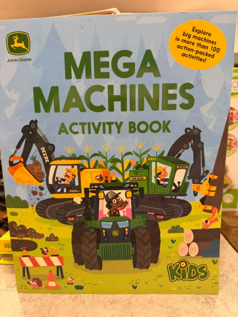 John Deere Mega Machines Activity Book