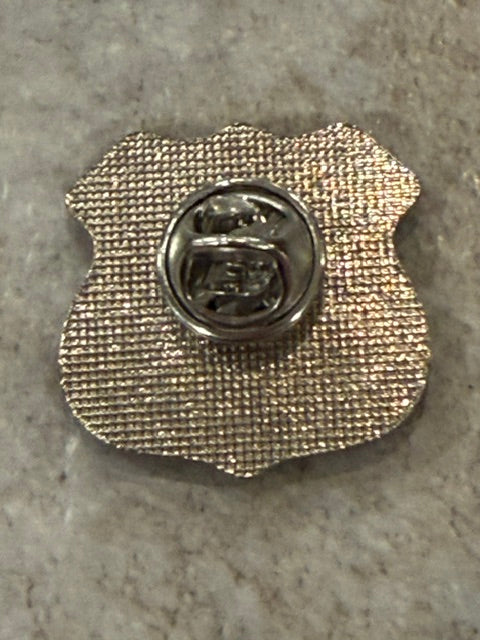 AMERICAN FLAG RT66 ENAMEL PIN
