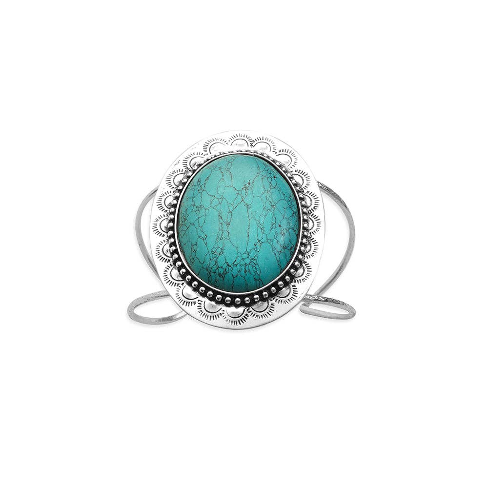 Shimmering Pool Bracelet: Turquoise
