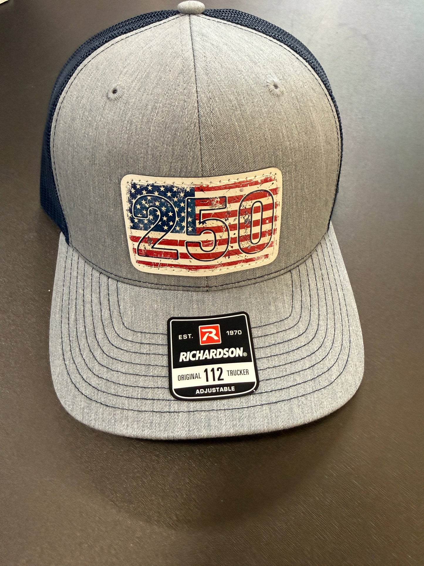 All-American 250 Celebration Patch Men's Richardson 112 Trucker Hat