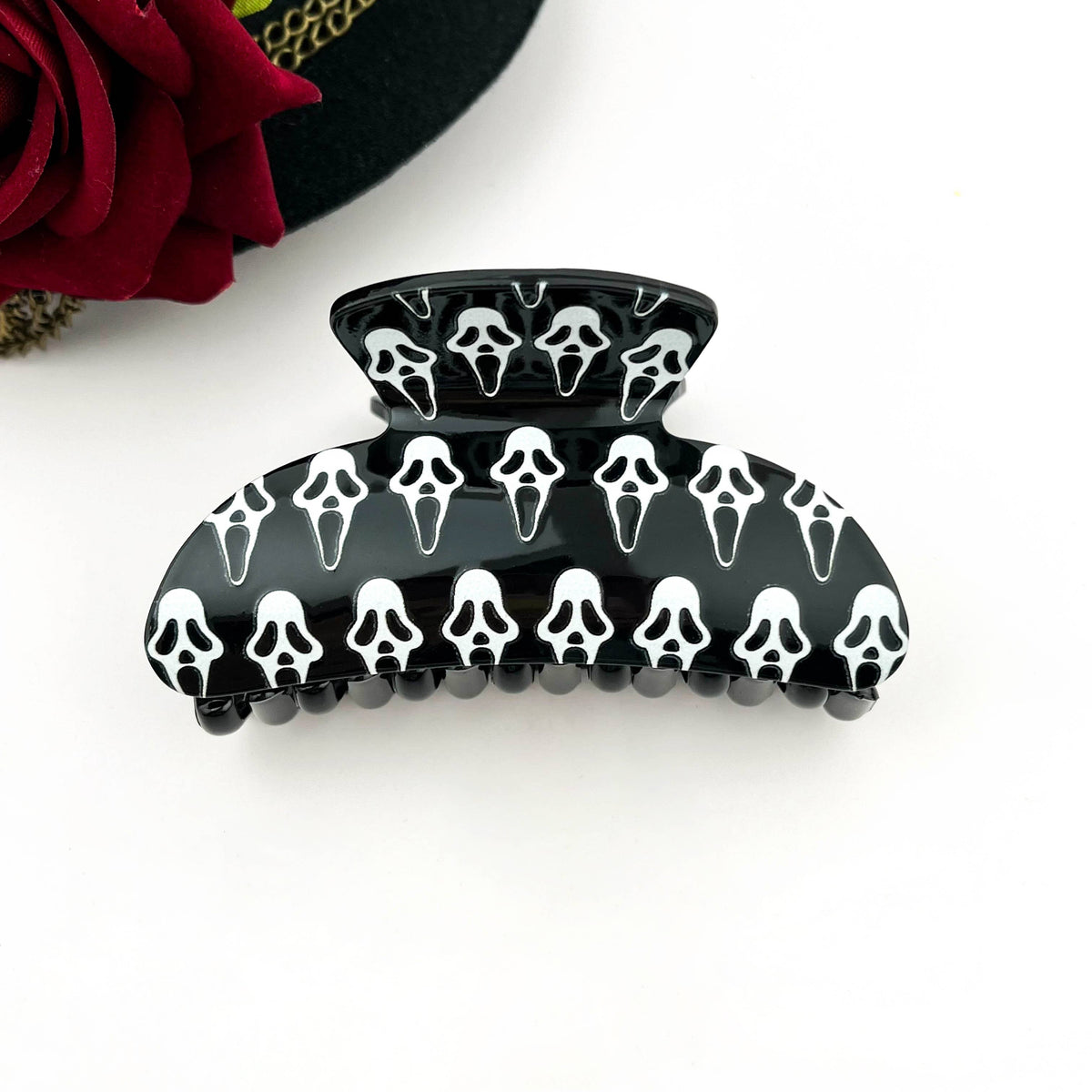 Ghost Face Claw Clip