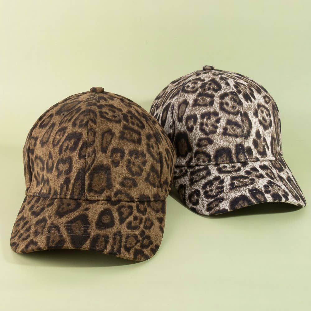 Leopard Baseball Cap