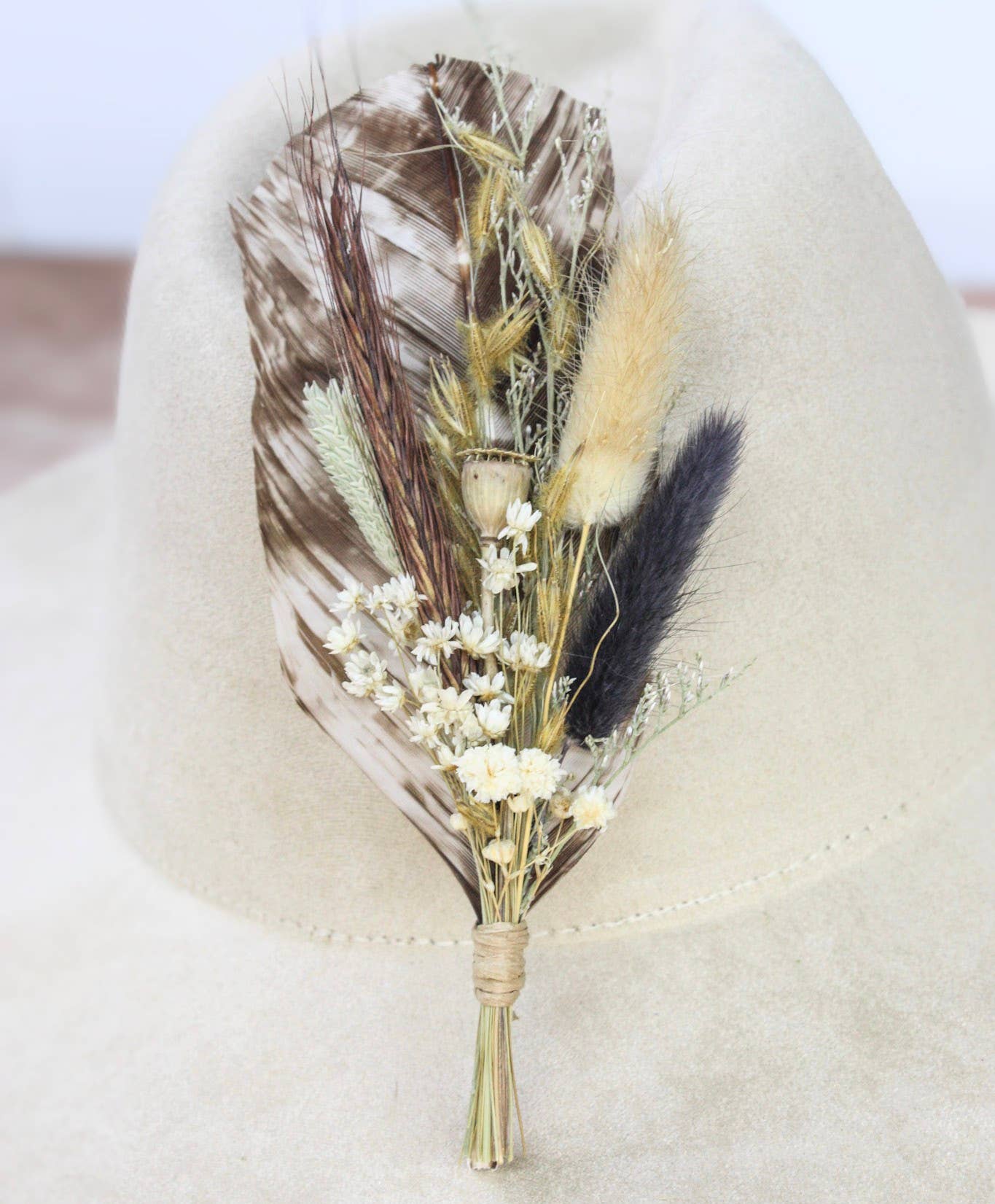 Rustic Elegance Hat Pin