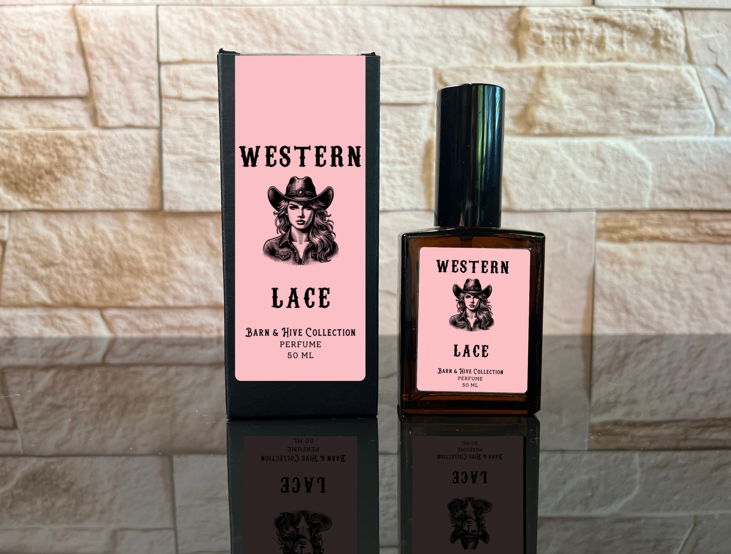 Western Women’s Perfume — Barn & Hive, 50 ml Amber : Western Lace