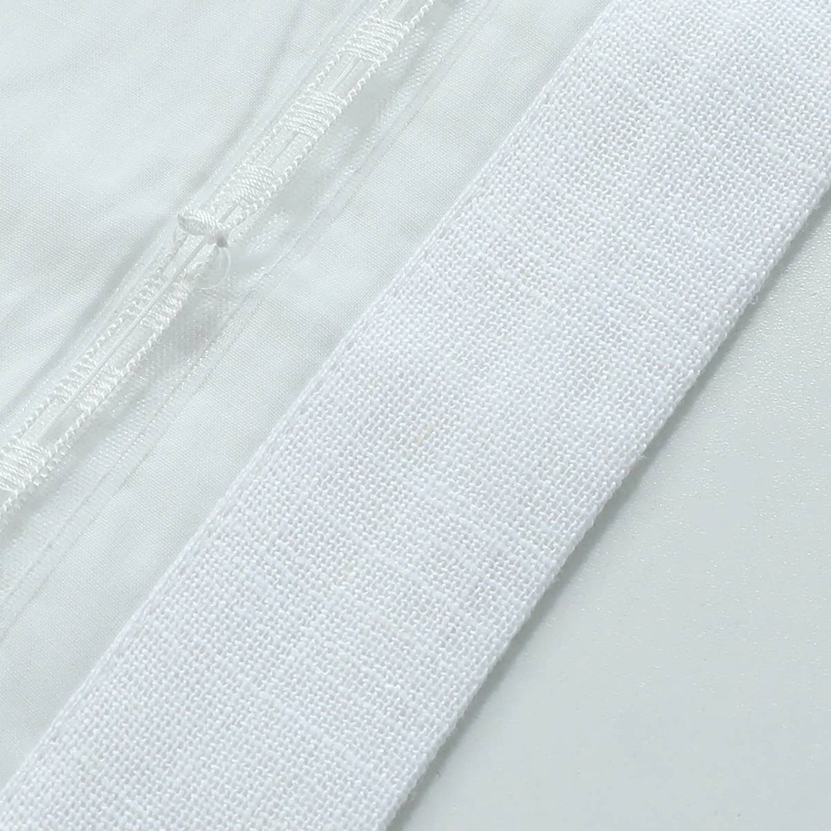Linen Relaxed Roman Shade : Natural / 48"W x 64"L