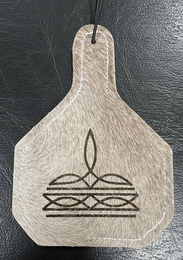 Boot Stitch Cowhide Freshener