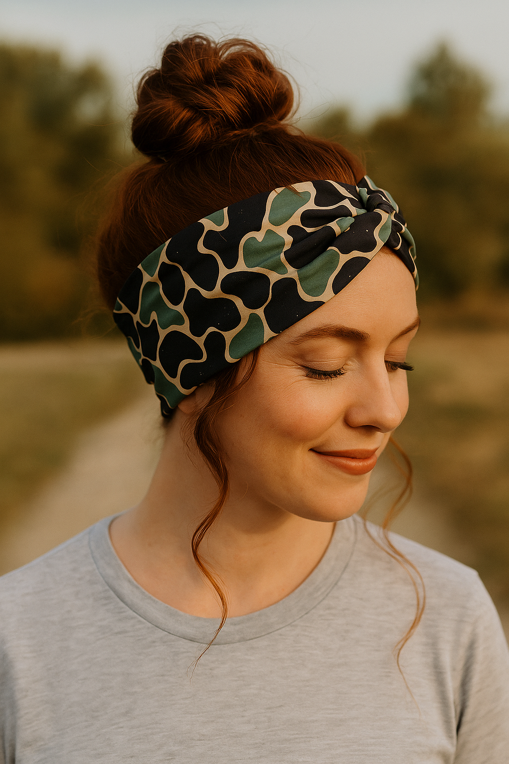 The Bling Barn Core Headbands: Cowgirl Camo