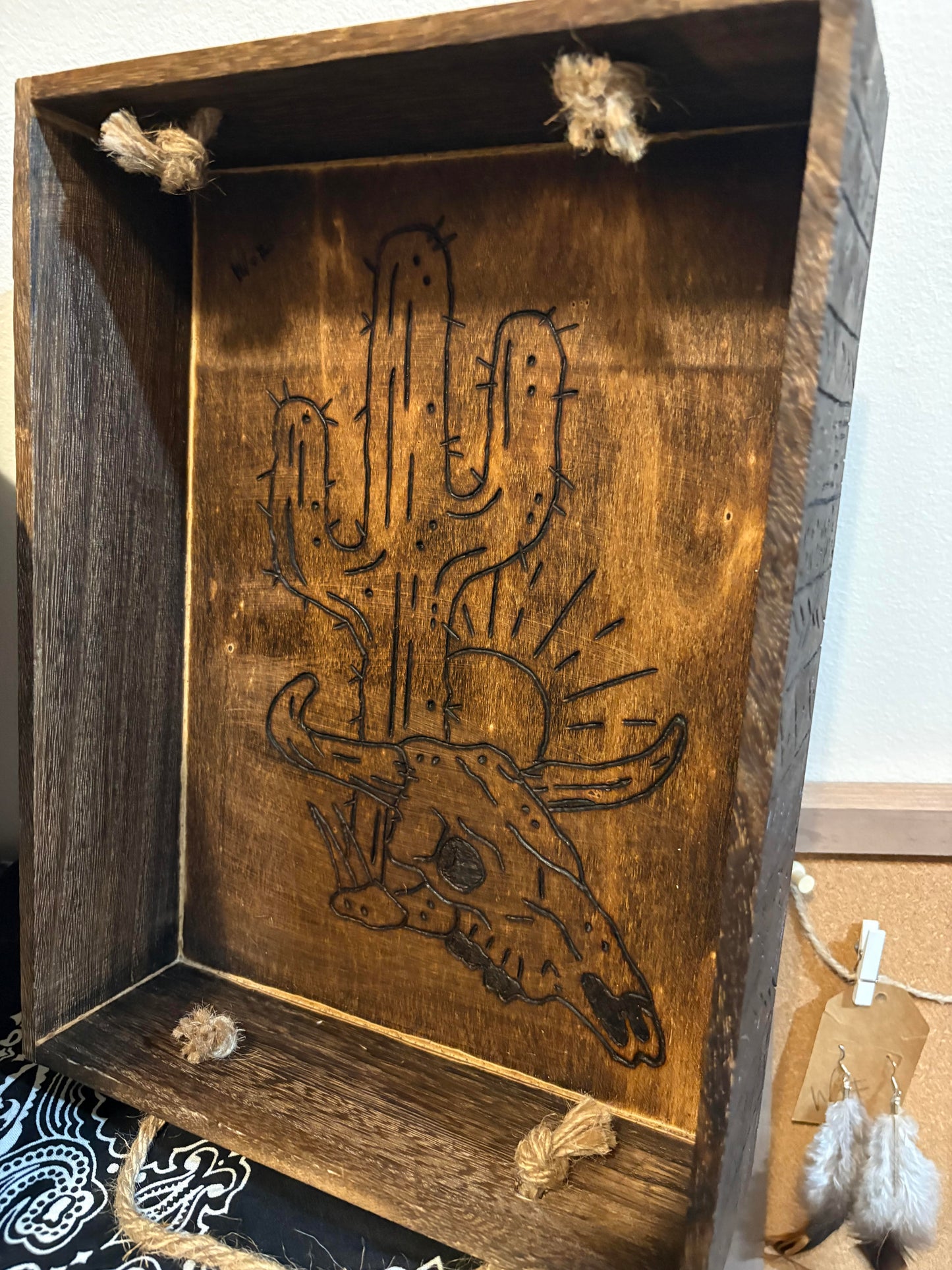 Desert Skull Tray