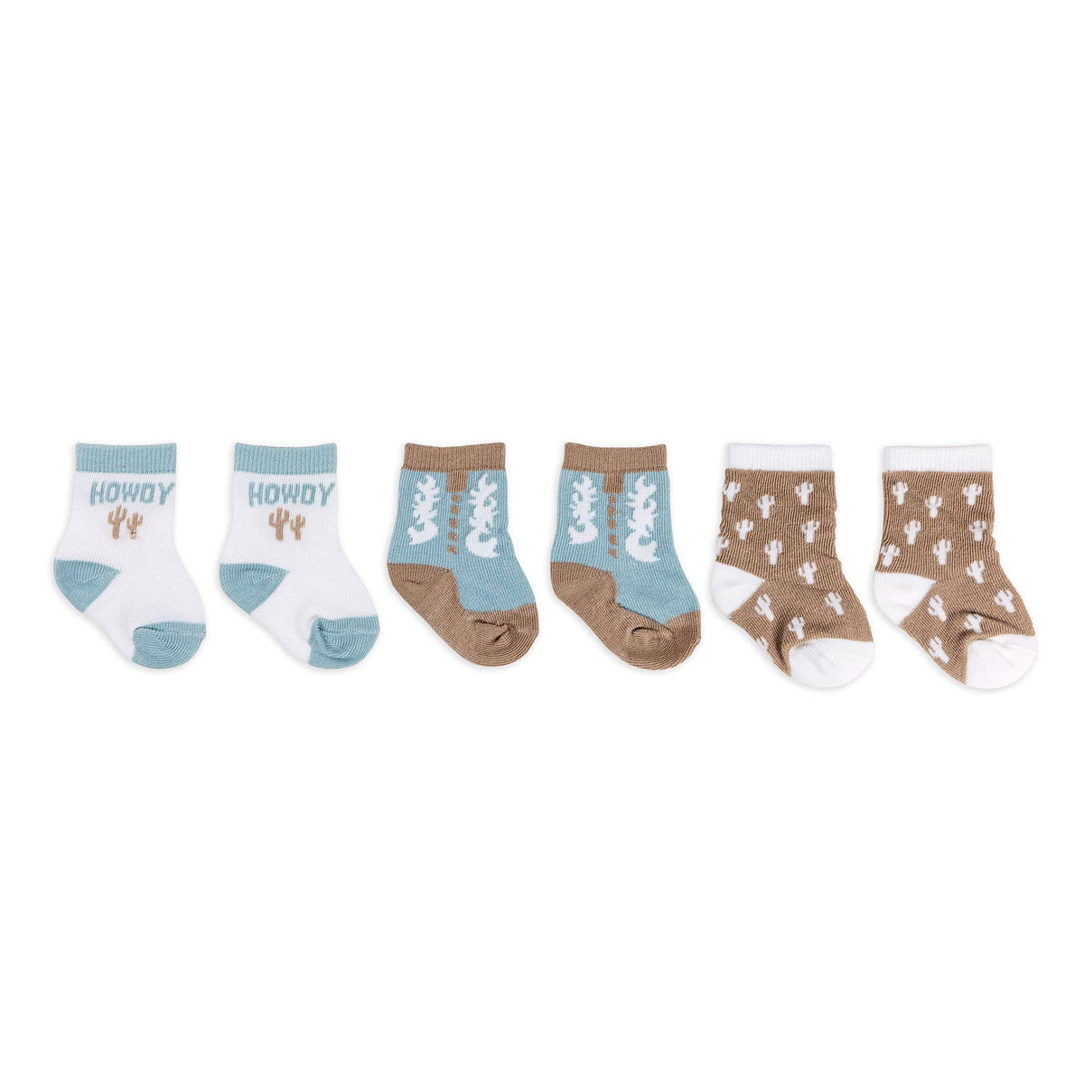 Howdy Partner Baby Socks