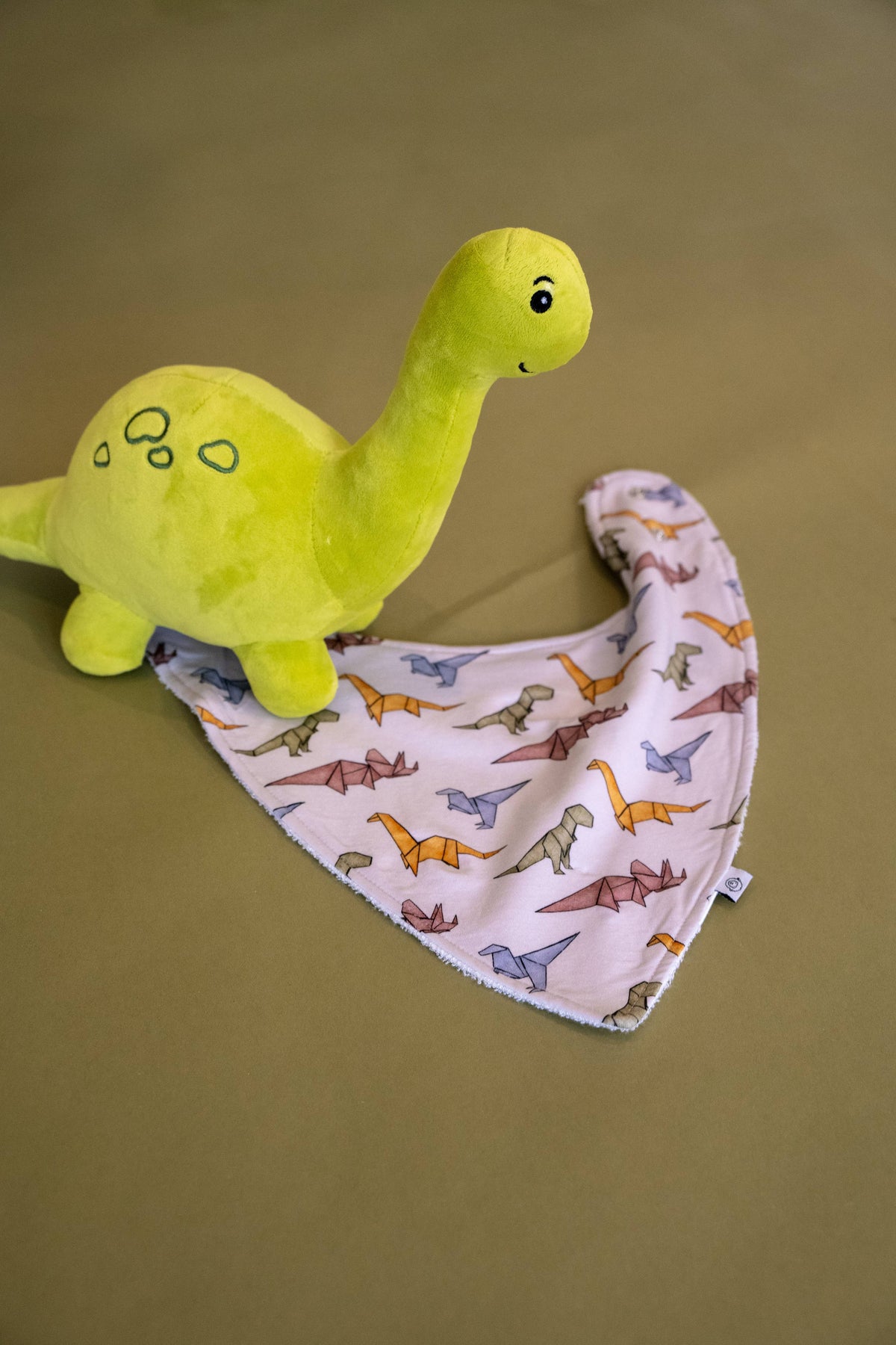 Papersaurus Rex Bandana Bib