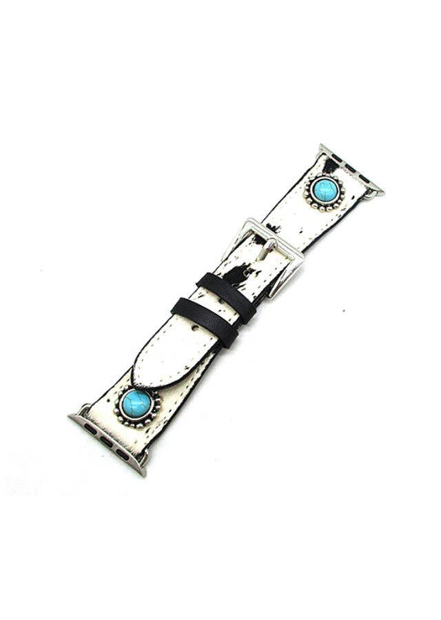 GENUINE COWHIDE APPLE WATCH BAND-LARGE