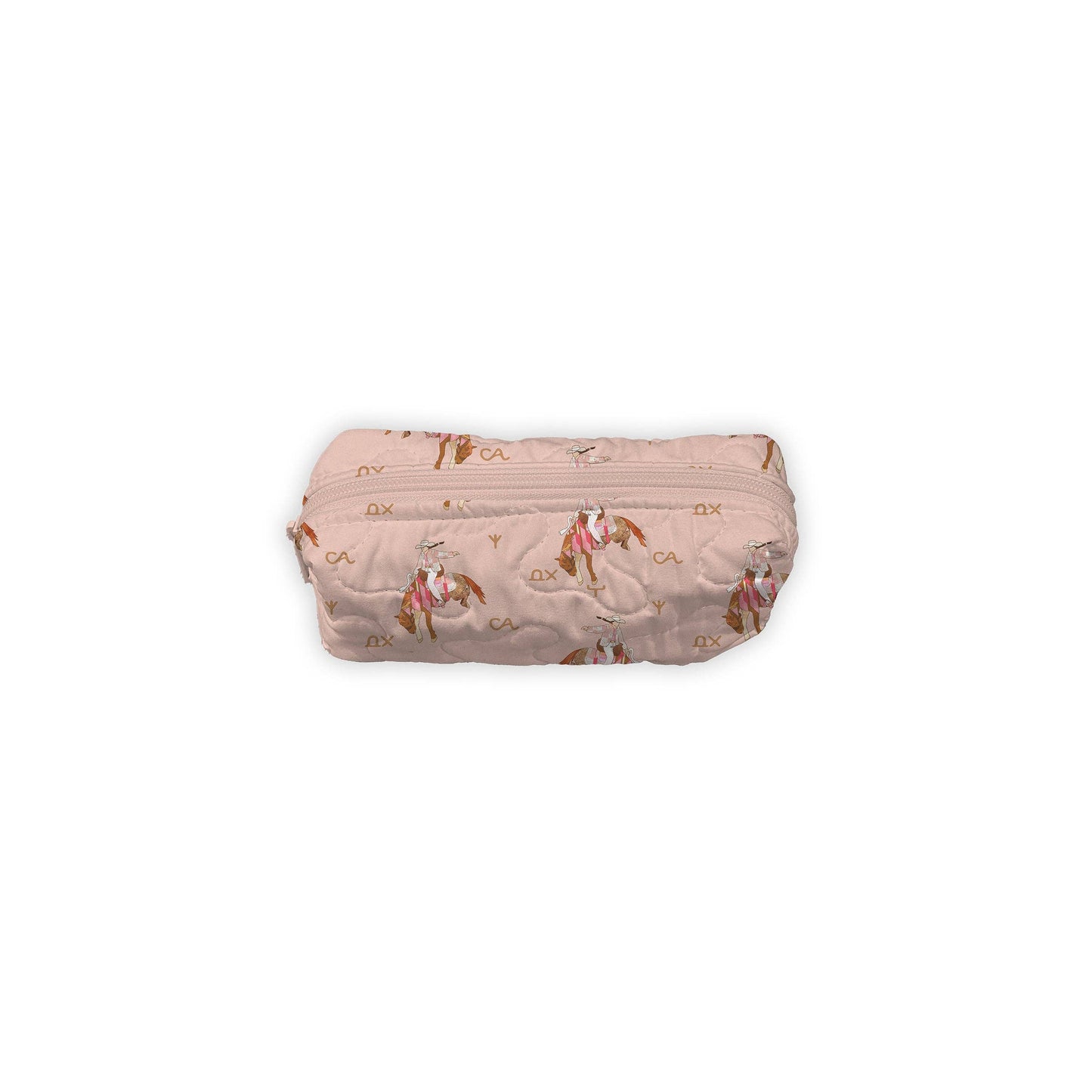 Casey Cowgirl Patchwork Rose Quilted Hot Tools Bag: Standard