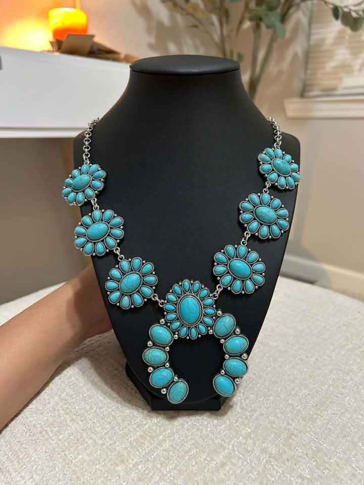 Large Turquoise Necklace