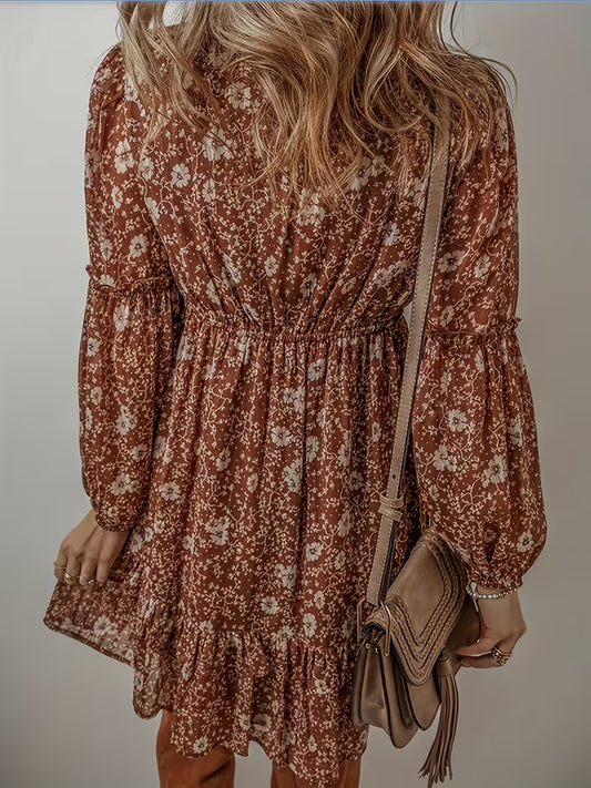 Plus Size Women's Bohemian Dress