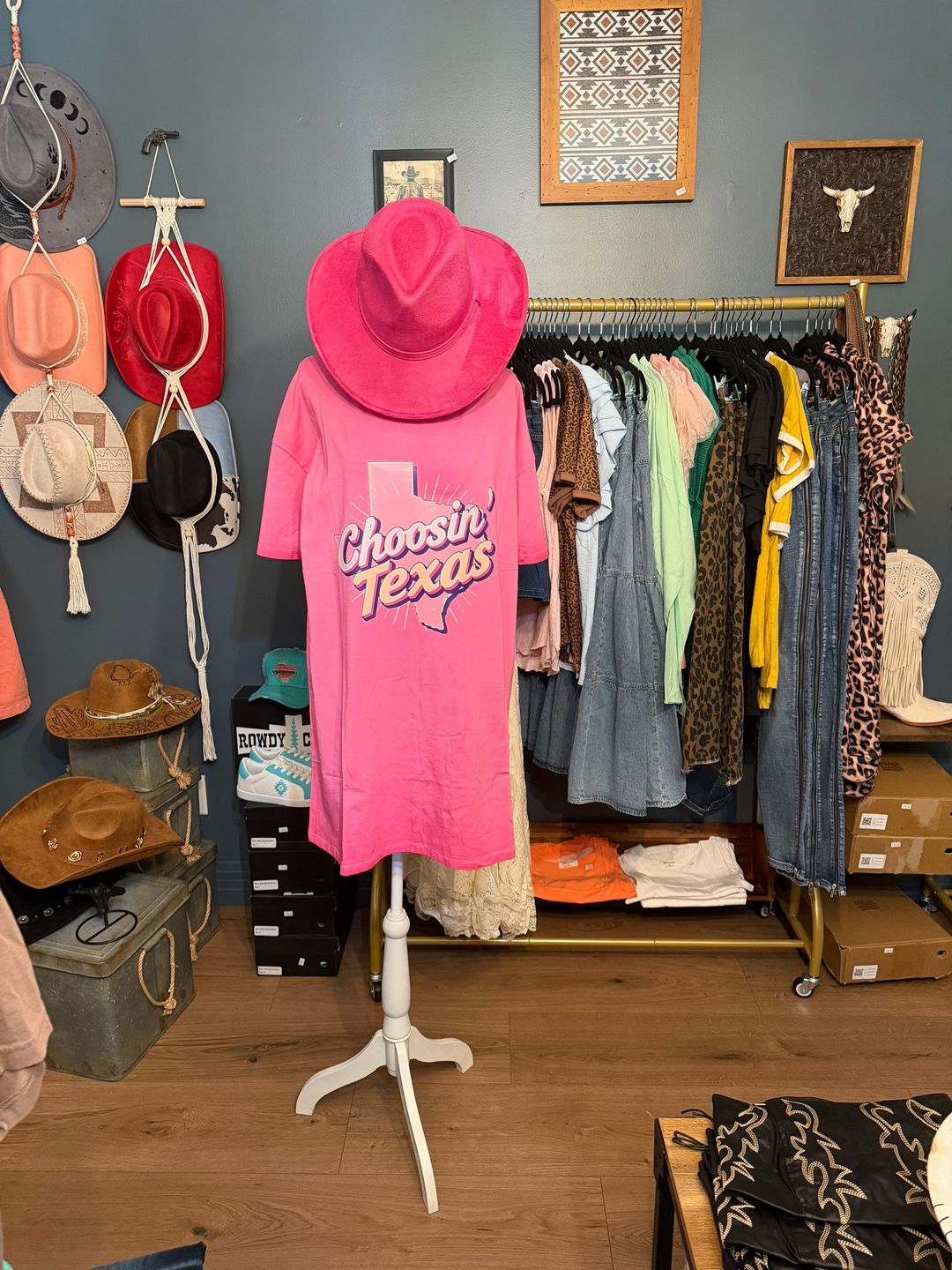 Choosin' Texas T-shirt Dress