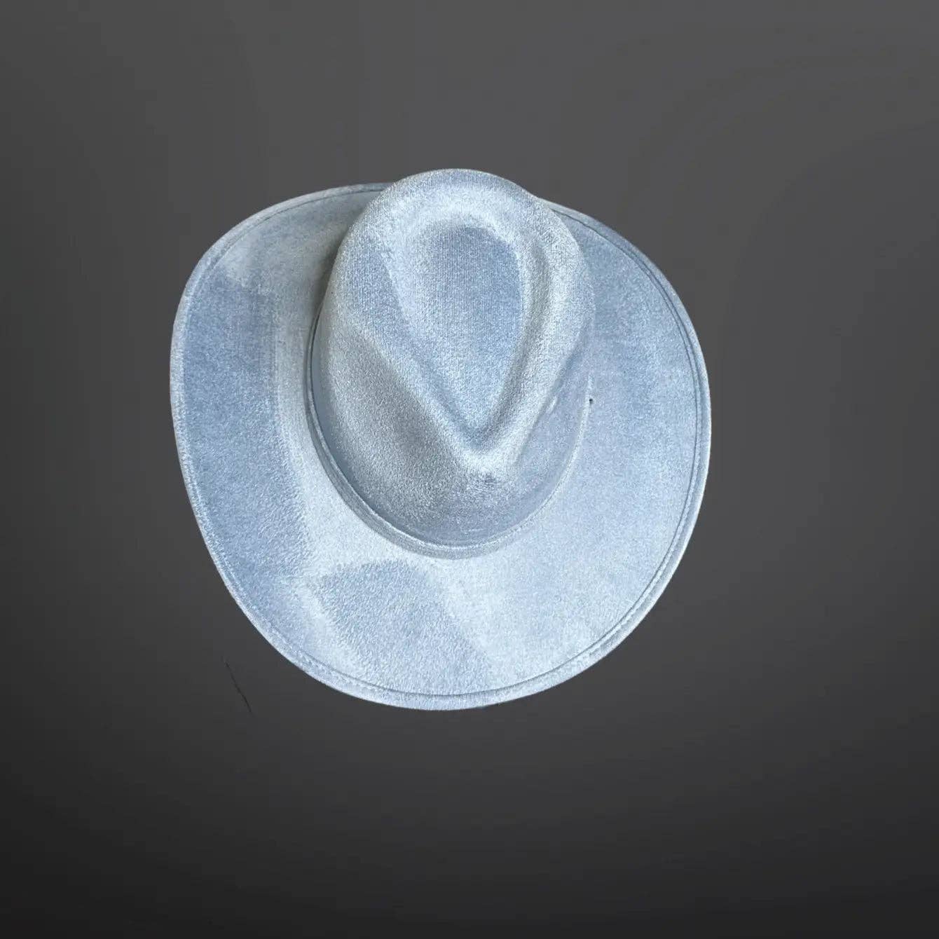 Vegan Suede Cowboy Hat