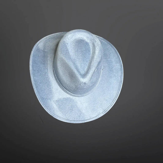 Vegan Suede Cowboy Hat