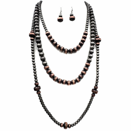 Southwestern Three-Layer Copper Set