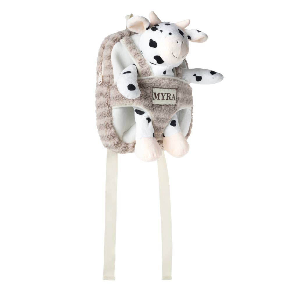 Little Moo Backpack: Toffee Ranch