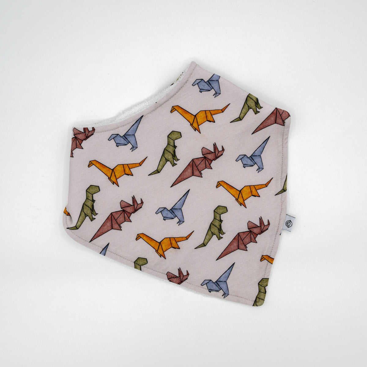 Papersaurus Rex Bandana Bib