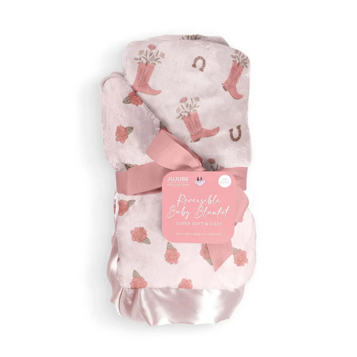 Bloomin' Boot Reversible Blanket