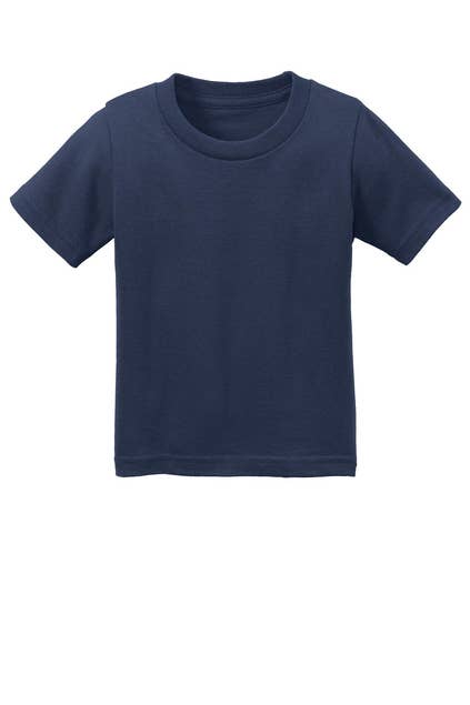 Port & Company® Infant Core Cotton Tee: Yellow / 12M