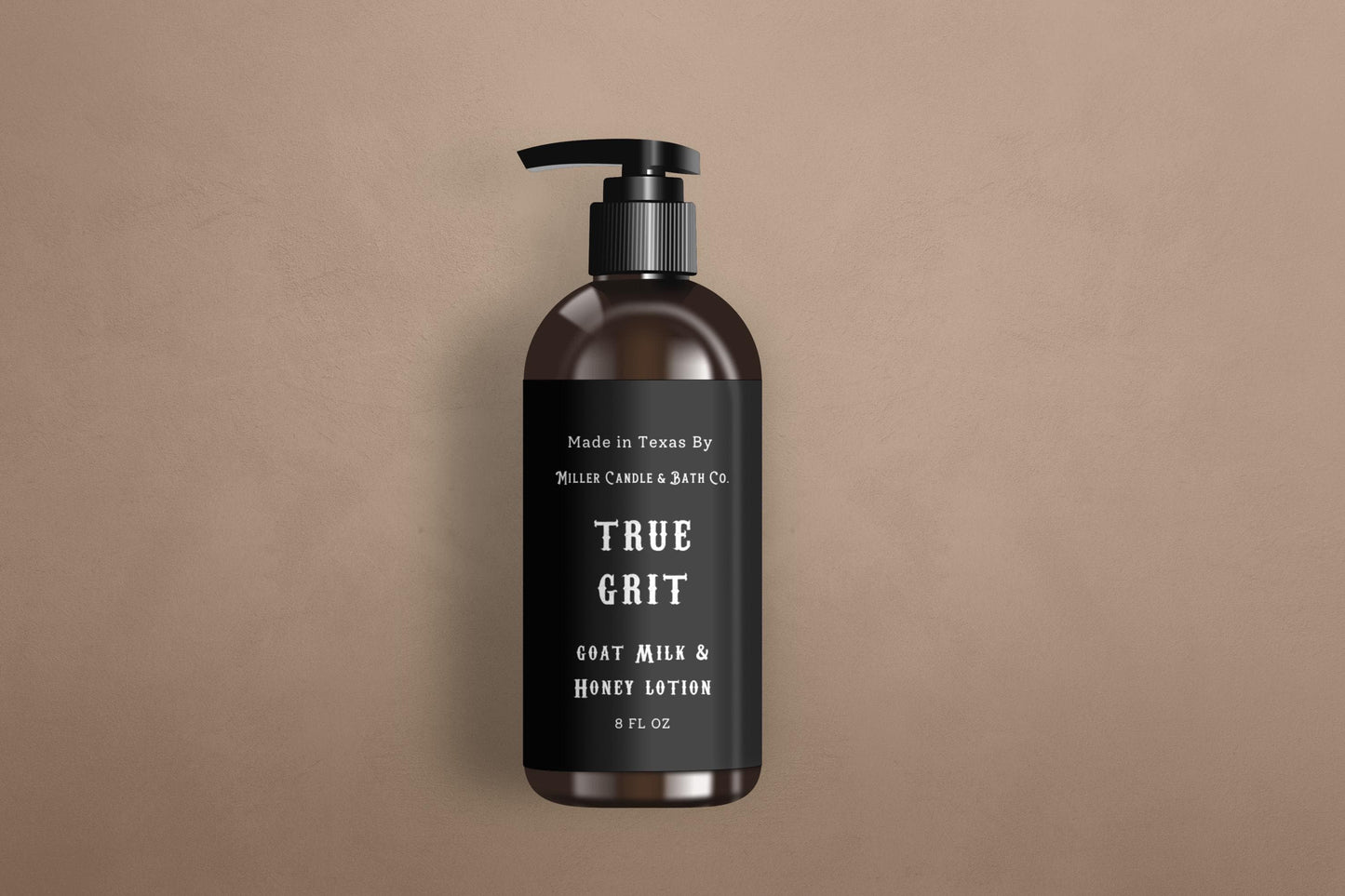 Goat Milk & Honey Lotion for Men: True Grit