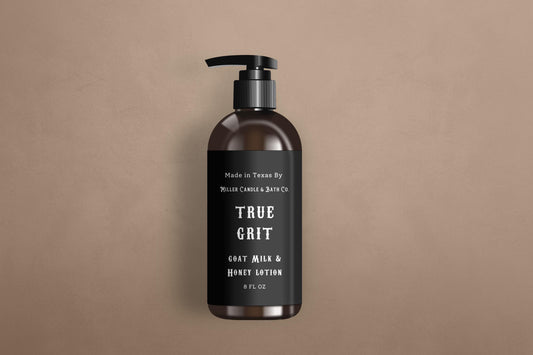 Goat Milk & Honey Lotion for Men: True Grit