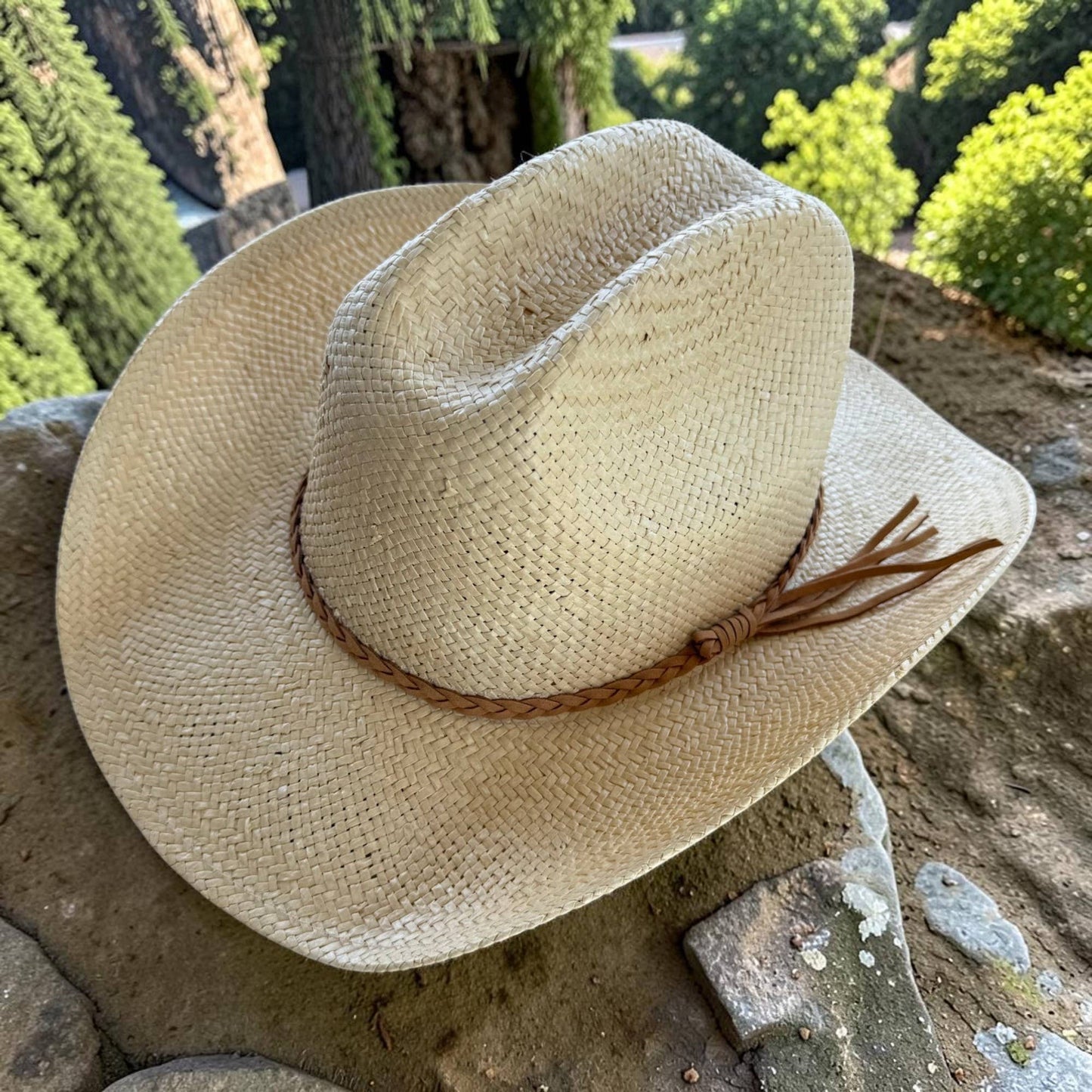 Western Straw Cowboy Hat