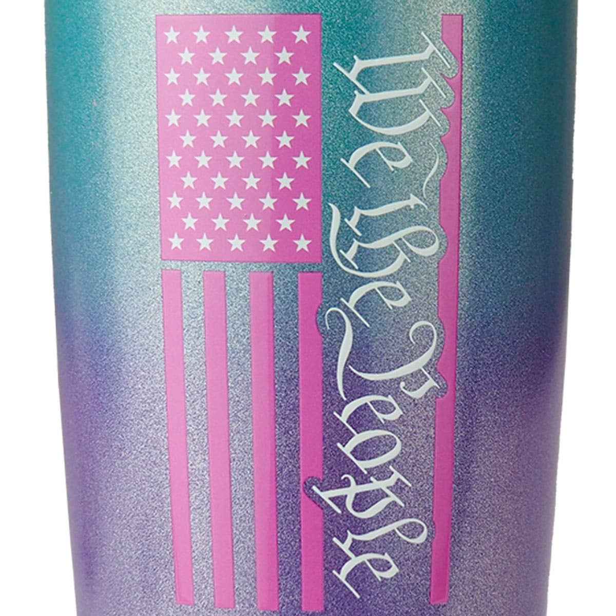 20 oz Stainless Steel Tumbler Ombre Blue/Purple / 20 oz