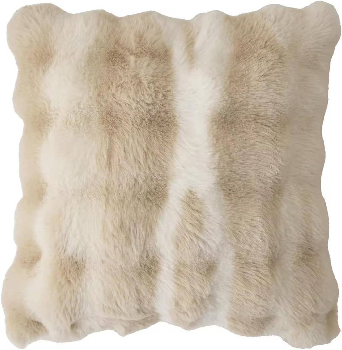 Faux Fur Throw Pillow Cover