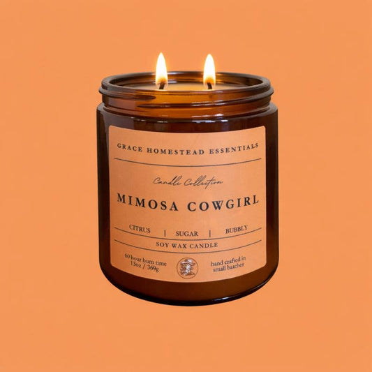 Mimosa Cowgirl Soy Candle - 13 oz