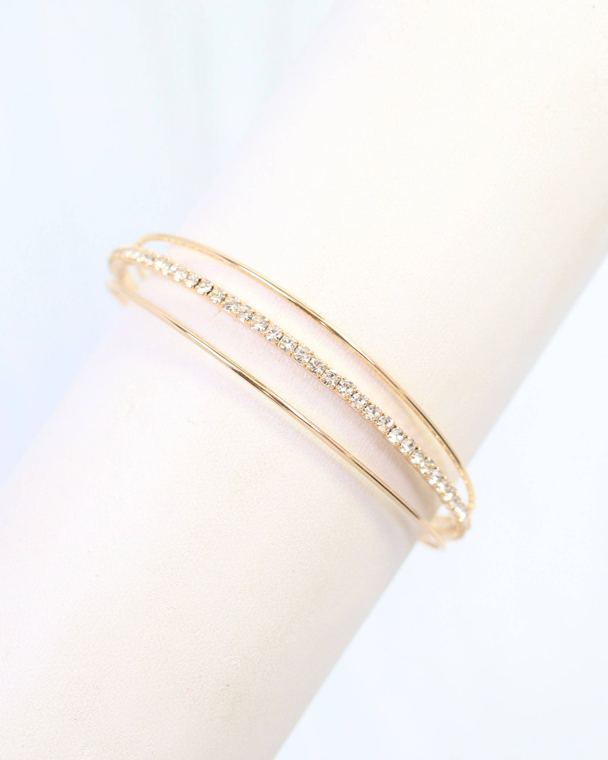 Lena CZ Cuff Bracelet