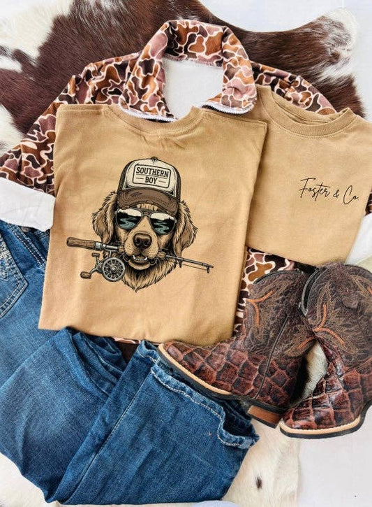 Southern Boy | Short Sleeve Graphic T-Shirt: Youth Medium